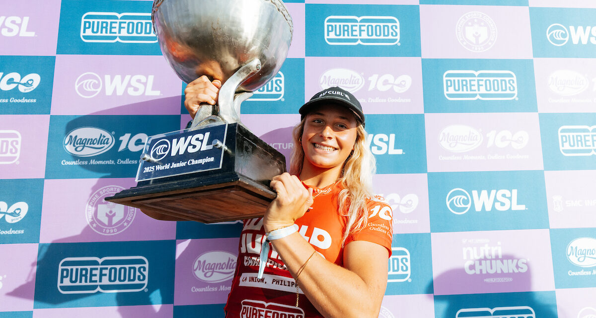 Isla Huppatz World Junior Champ