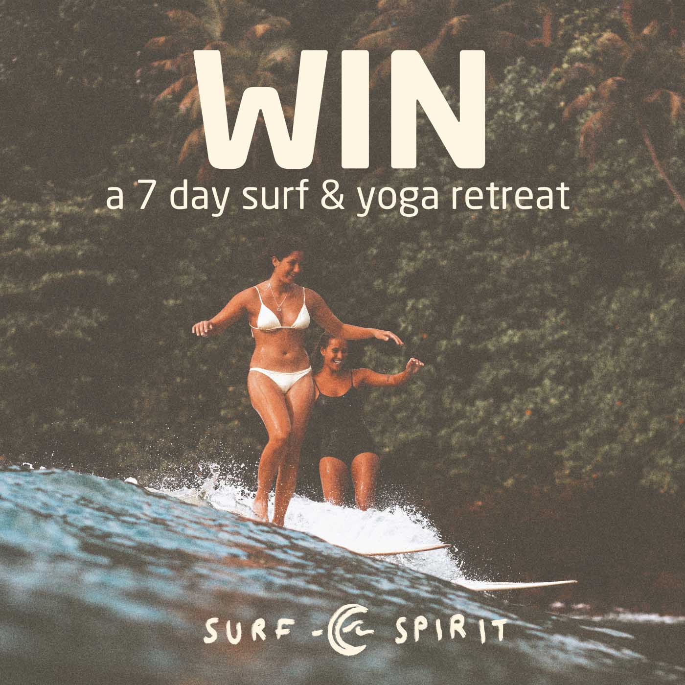 Win a surf retreat - Title Image