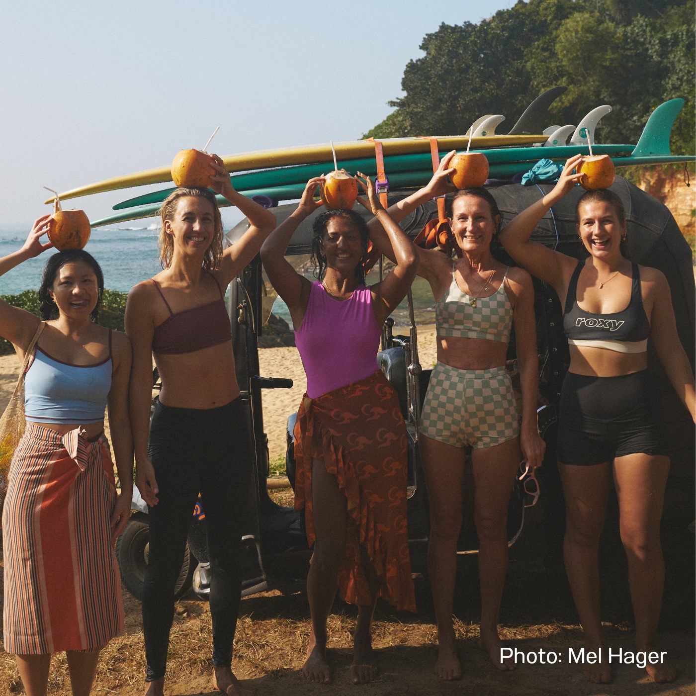 Girls at the Floating You Sri Lanka Retreat