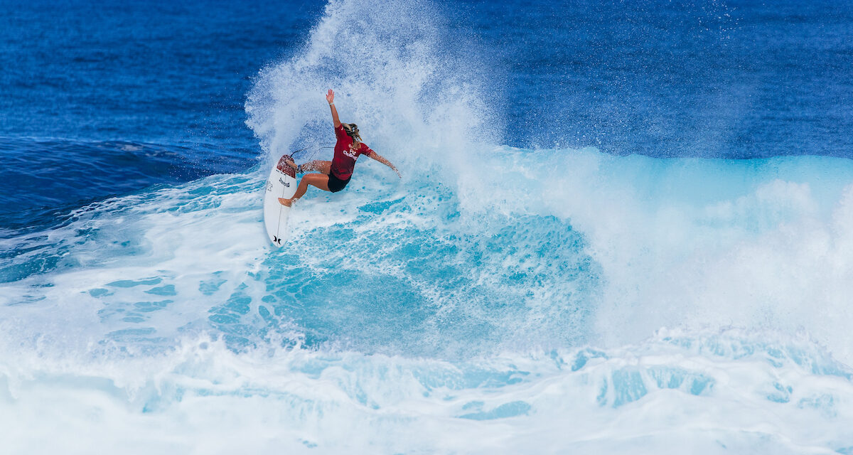 Gabriela Bryan wins Lexus Pipe Challenger