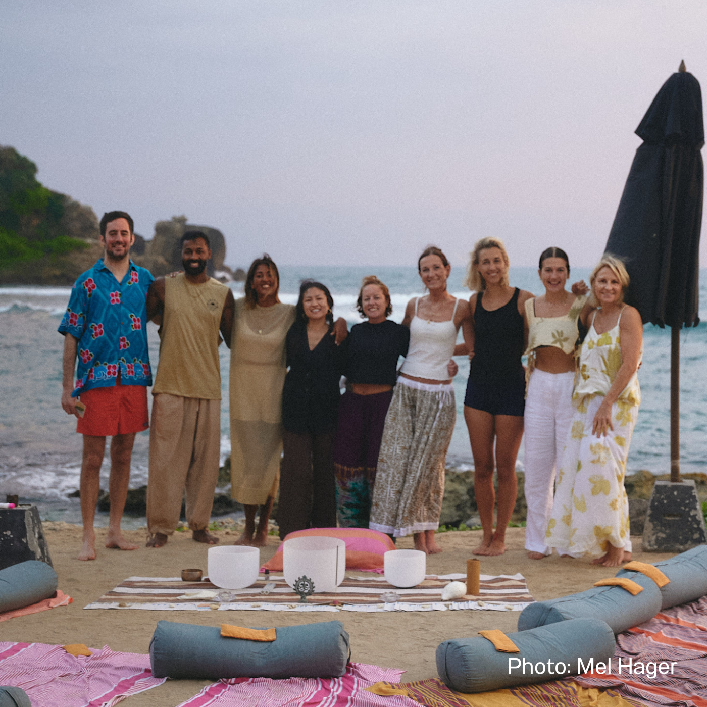 The guests at Floating You's Sri Lankan Retreat