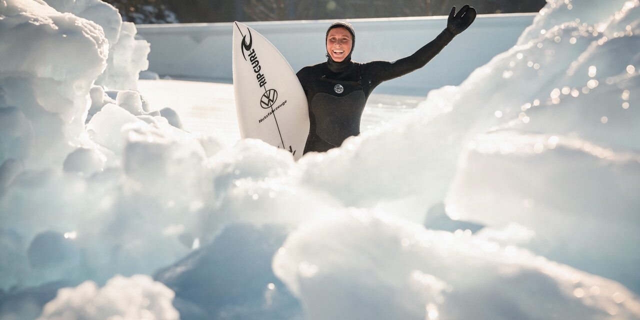 Janina Zeitler – Surfing a Frozen Wavepool