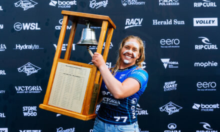 Gabriela Bryan Rings The Rip Curl Pro Bells