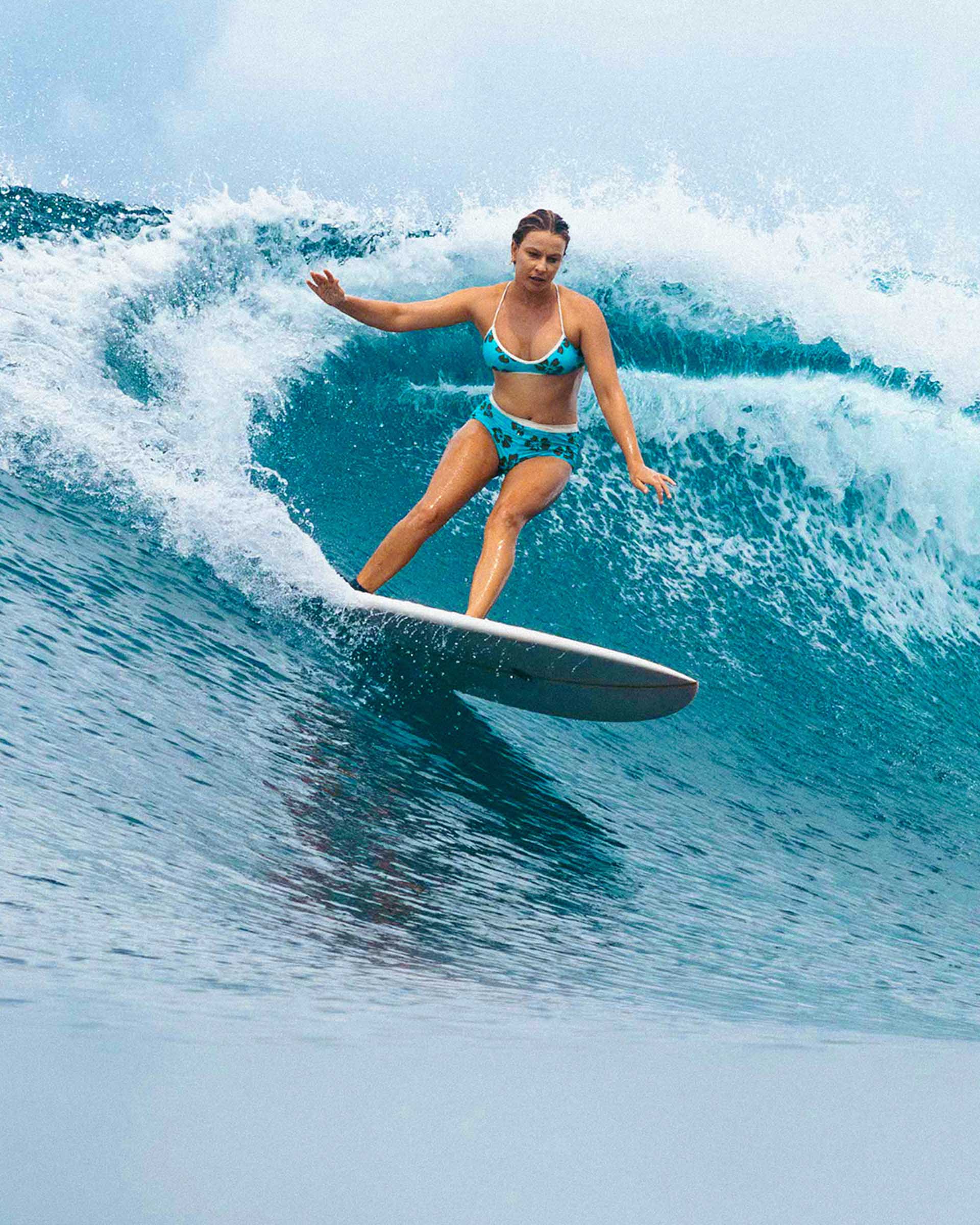 Action surf shot
