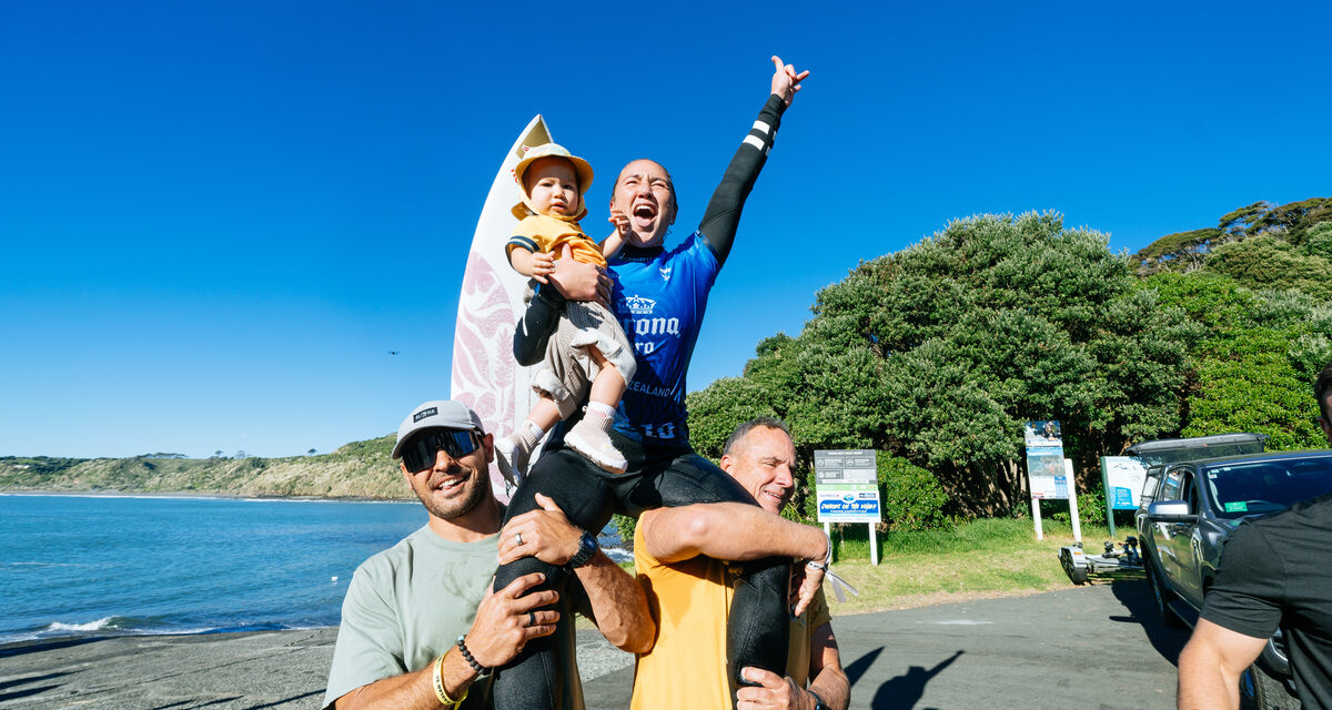 Historic Win for Carissa Moore as New Mother