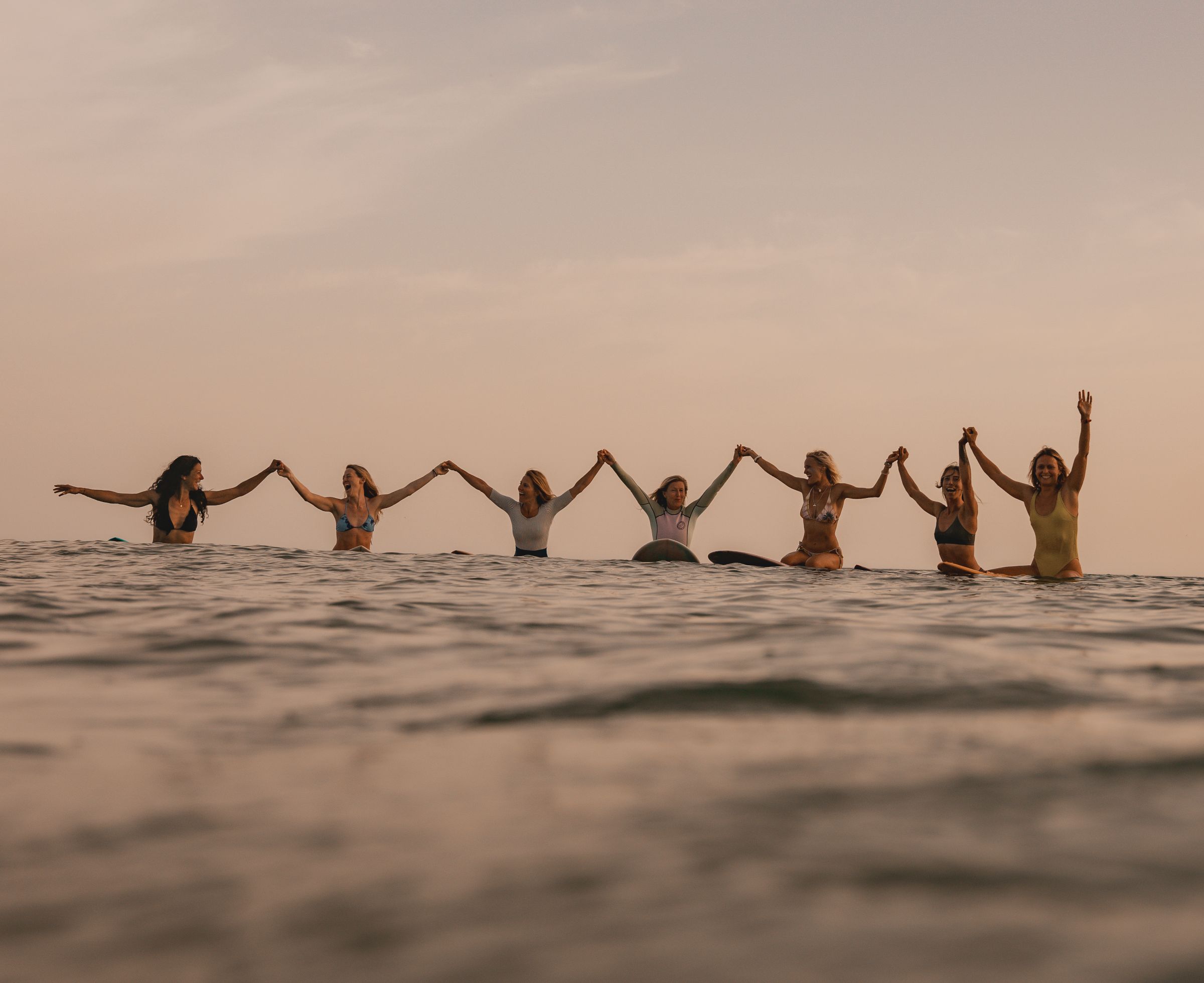 Chicks on Waves