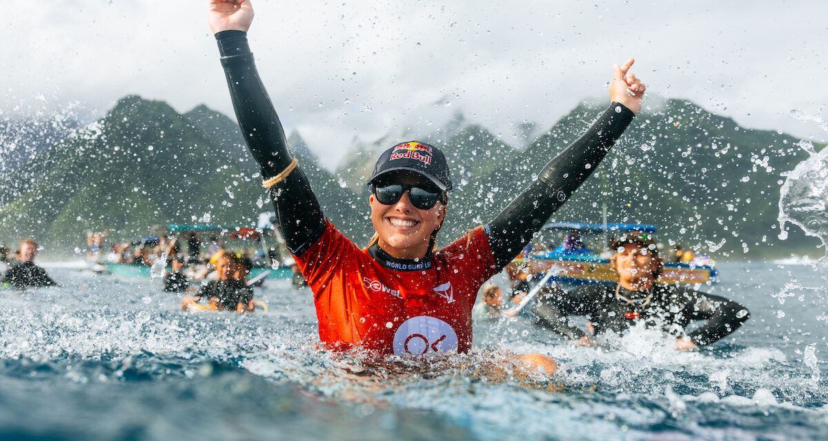 Erin Brooks Wins Outerknown Tahiti Pro